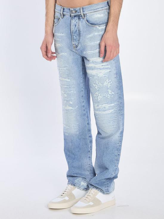 25SS 아미리 스트레이트 팬츠 AMDNGH1070 DENIM LIGHT BLUE - AMIRI