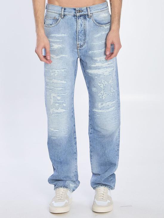 25SS 아미리 스트레이트 팬츠 AMDNGH1070 DENIM LIGHT BLUE