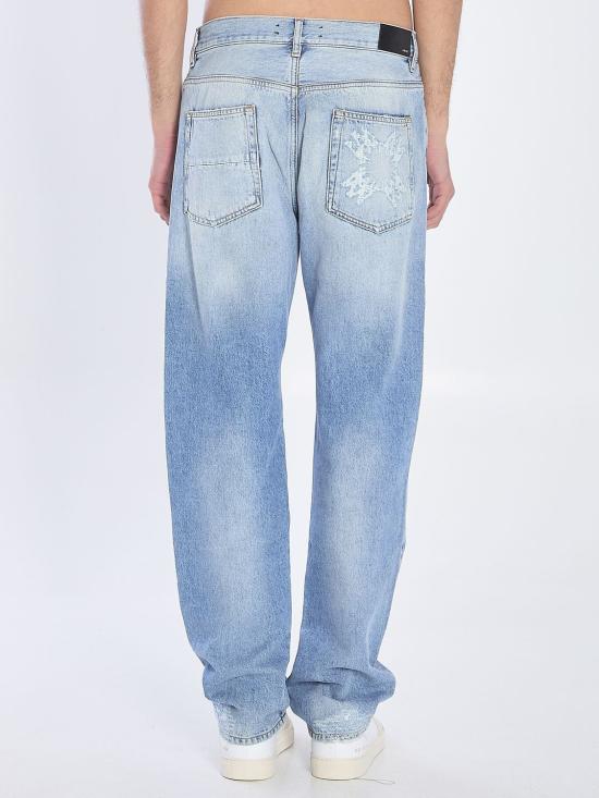 25SS 아미리 스트레이트 팬츠 AMDNGH1070 DENIM LIGHT BLUE - AMIRI