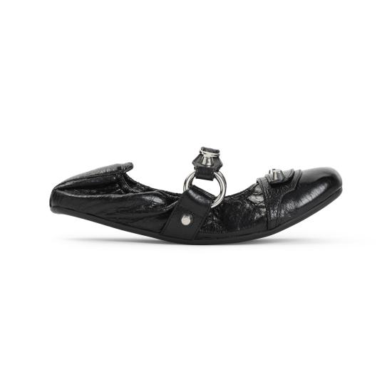 25SS 발렌시아가 시티 발레리나 828095WAD4Y 1080 BLACK