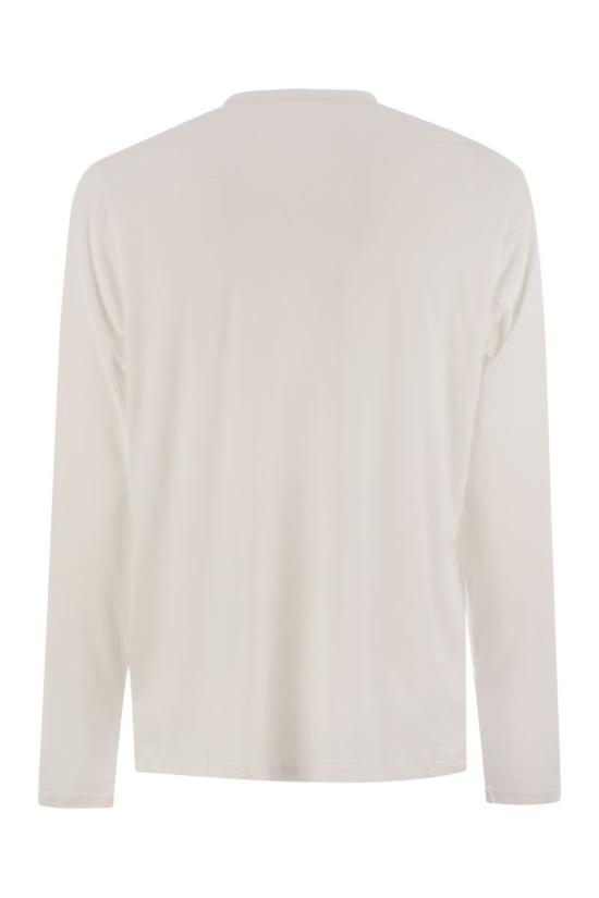 25SS 마제스틱필라쳐 긴팔 티셔츠 S25M090 001 WHITE - MAJESTIC FILATURES