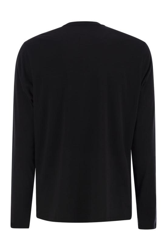 25SS 마제스틱필라쳐 긴팔 티셔츠 S25M090 002 BLACK - MAJESTIC FILATURES
