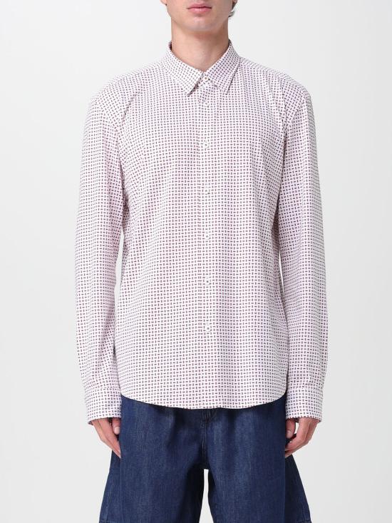 25SS 보스 긴팔 셔츠 50539457 806 Rust