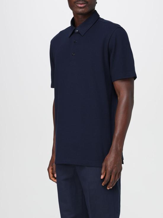 26SS 브리오니 폴로 티셔츠 UJSZ0LPA627 4100 Navy - BRIONI