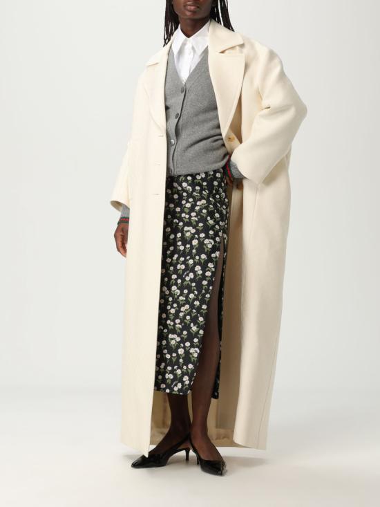 25SS 구찌 코트 828240Z7APD 9854 White - GUCCI