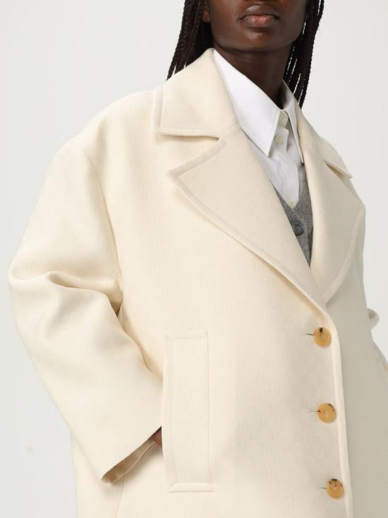 25SS 구찌 코트 828240Z7APD 9854 White - GUCCI