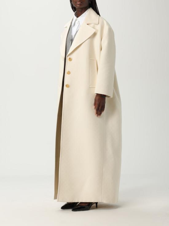 25SS 구찌 코트 828240Z7APD 9854 White - GUCCI