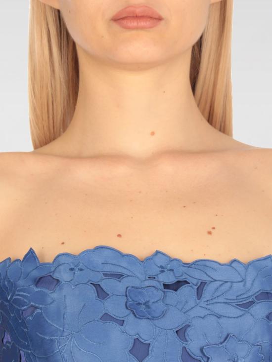 25SS 코스타렐로스 롱 원피스 PS2566 AZURE Blue - COSTARELLOS