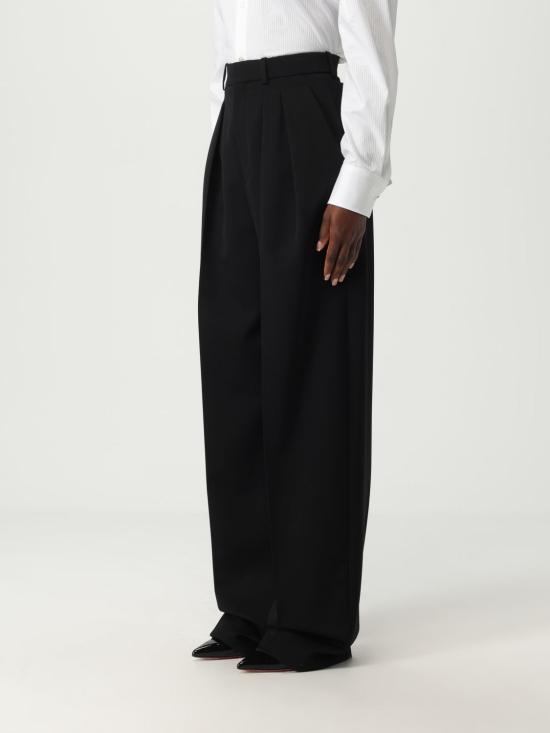 25FW 생로랑 스트레이트 팬츠 824389Y7E63 1000 Black - SAINT LAURENT