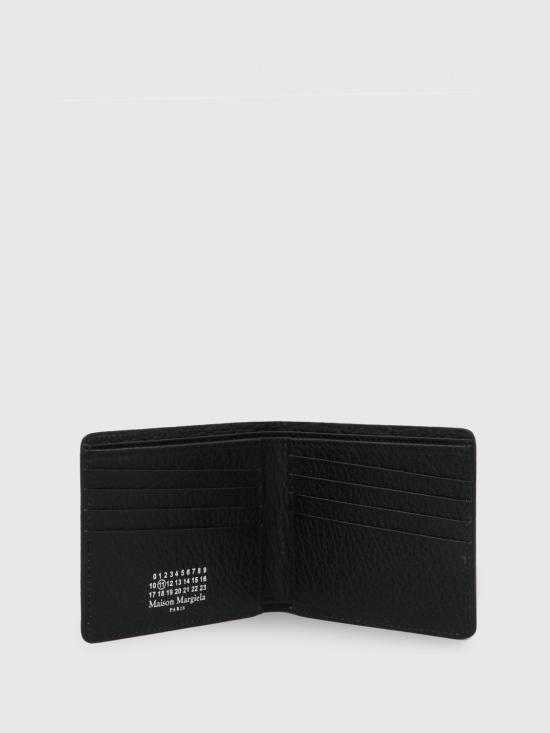 25FW 마르지엘라 4스티치 반지갑 SA1UI0016P4455 T8013 Black - MAISON MARGIELA