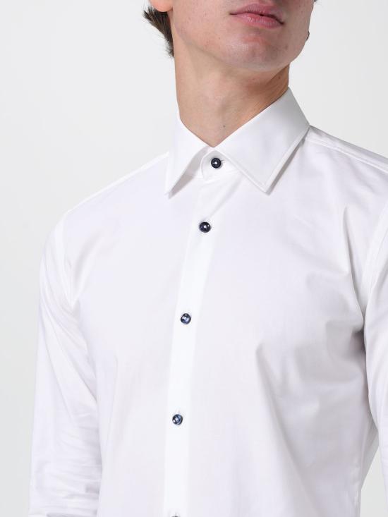 25SS 보스 긴팔 셔츠 50519867 100 White - BOSS