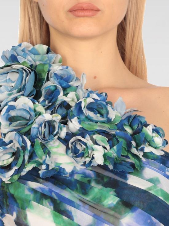 25SS 코스타렐로스 롱 원피스 PS2532 MULTI BLUE Multicolor - COSTARELLOS