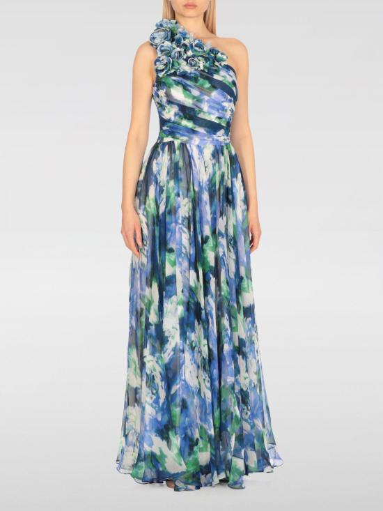 25SS 코스타렐로스 롱 원피스 PS2532 MULTI BLUE Multicolor