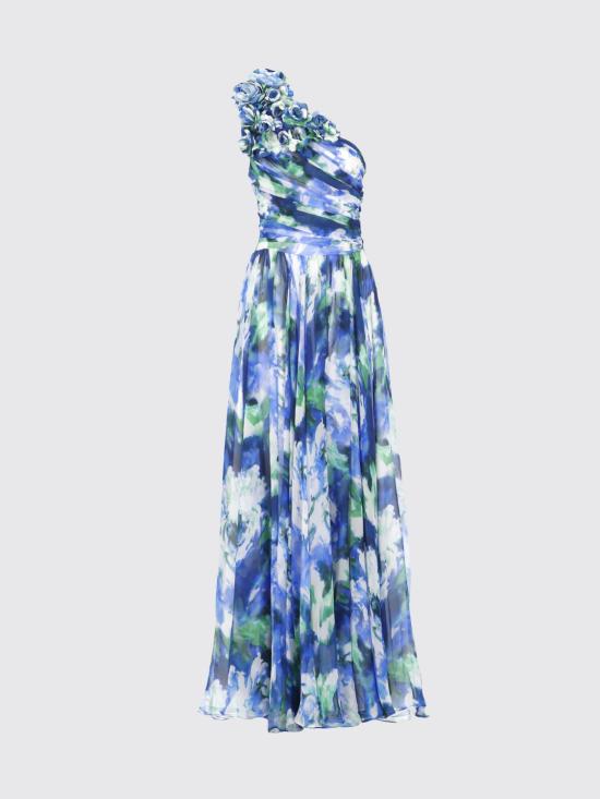 25SS 코스타렐로스 롱 원피스 PS2532 MULTI BLUE Multicolor - COSTARELLOS