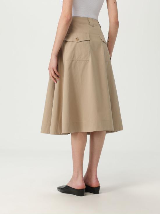 25SS 모스키노 스커트 01230514 0081 Beige - MOSCHINO