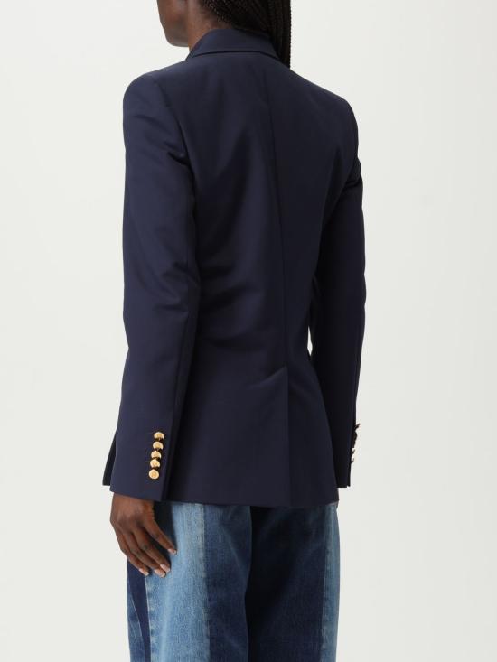 25FW 구찌 더블 브레스트 코튼 자켓 818203Z7AJZ 4264 Blue - GUCCI