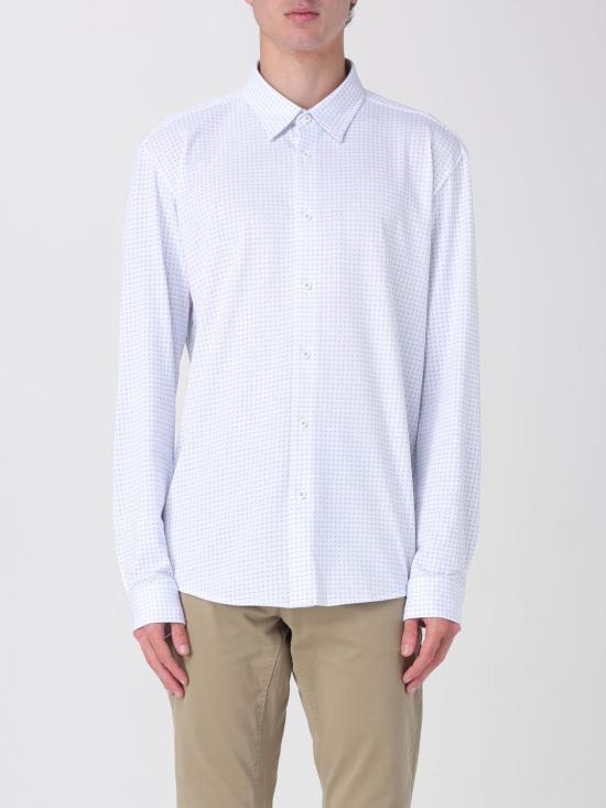 25SS 보스 긴팔 셔츠 50539457 450 Sky Blue