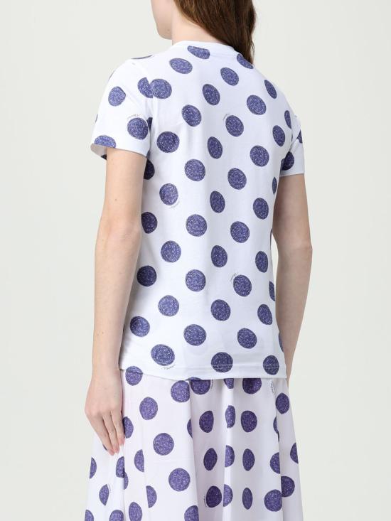 25SS 모스키노 반팔 티셔츠 07160441 1002 White - MOSCHINO
