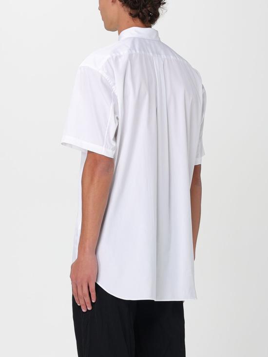 25FW 꼼데가르송 반팔 셔츠 FOB038S25 1 White - COMME DES GARCONS
