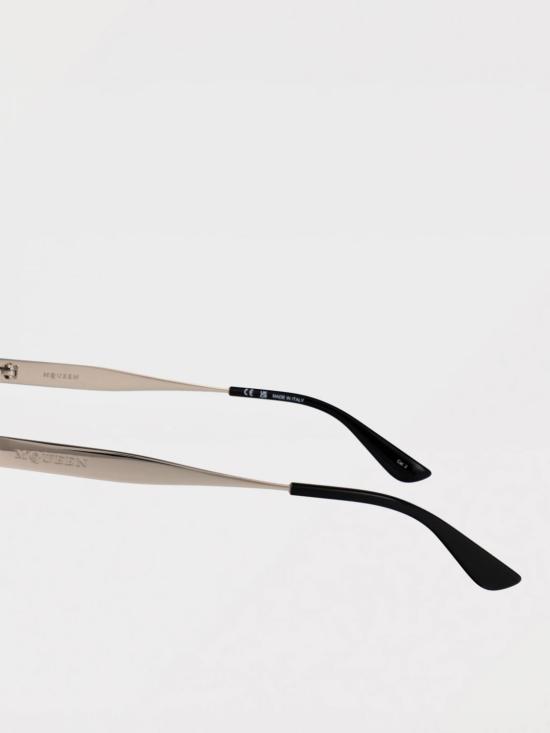 25FW 알렉산더 맥퀸 선글라스 AM0492S 001 Black - ALEXANDER MCQUEEN