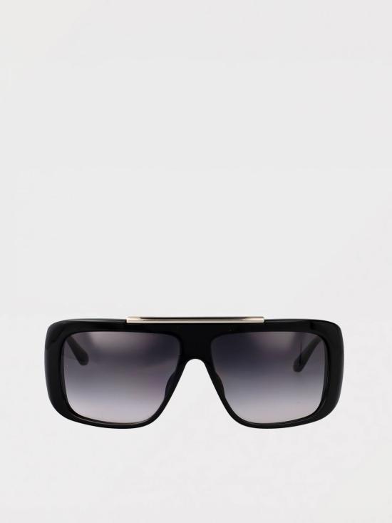 25FW 알렉산더 맥퀸 선글라스 AM0492S 001 Black - ALEXANDER MCQUEEN