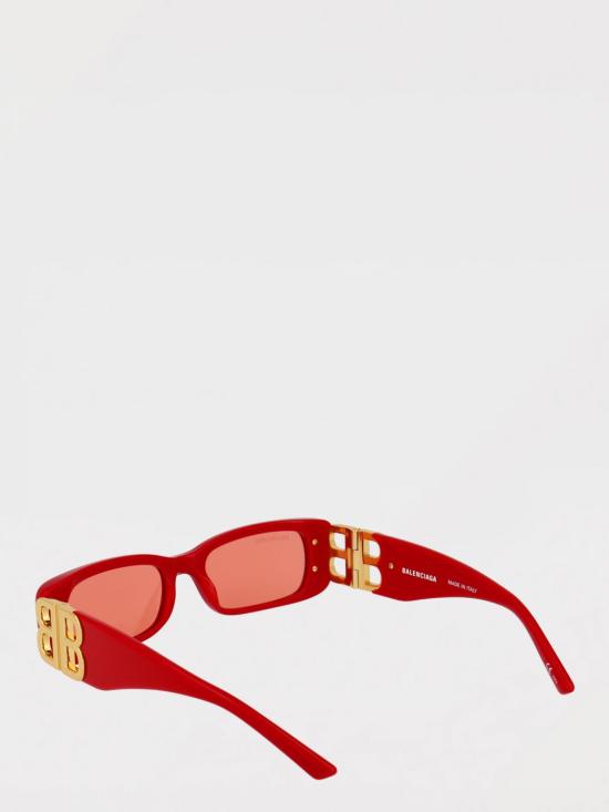 25FW 발렌시아가 선글라스 BB0096S 003 Red - BALENCIAGA
