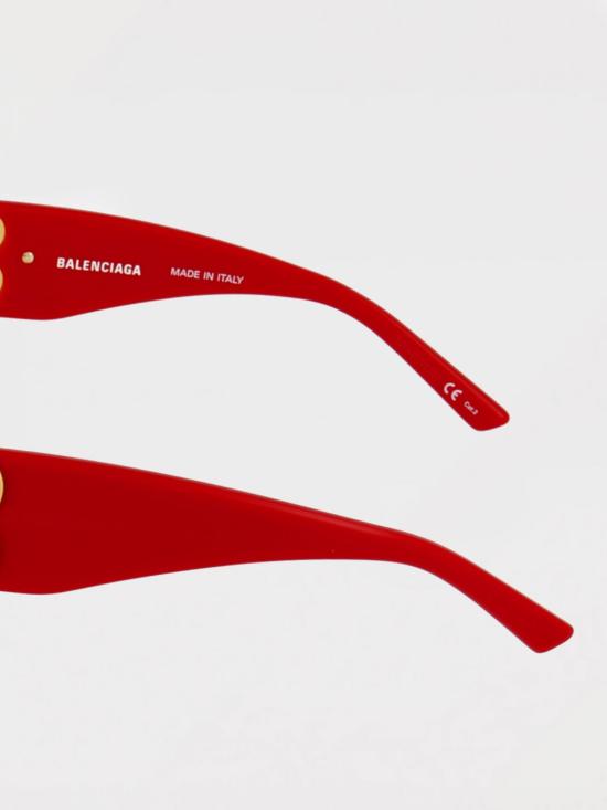 25FW 발렌시아가 선글라스 BB0096S 003 Red - BALENCIAGA
