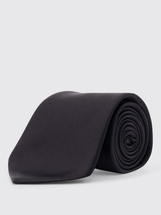 25SS 생로랑 넥타이 8242023Y011 1000 Black