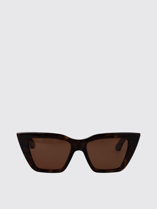 25FW 알렉산더 맥퀸 선글라스 AM0507S 002 Brown - ALEXANDER MCQUEEN