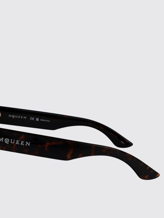 25FW 알렉산더 맥퀸 선글라스 AM0507S 002 Brown - ALEXANDER MCQUEEN