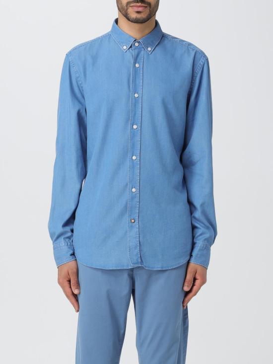  보스 긴팔 셔츠 50513728 437 Navy