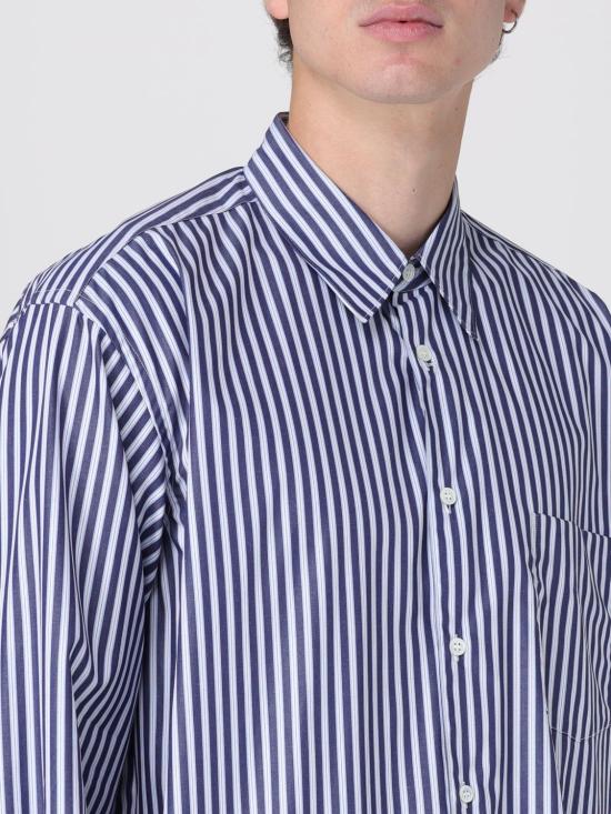 25FW 꼼데가르송 긴팔 셔츠 FZB218PER 3 Striped - COMME DES GARCONS