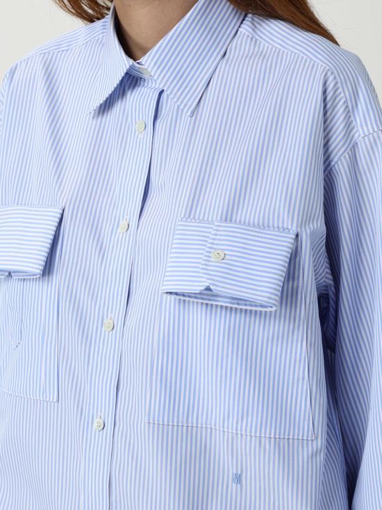 25SS 모스키노 셔츠 02120532 2303 Blue - MOSCHINO