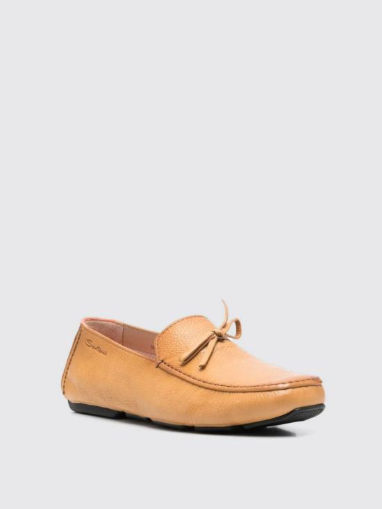 25SS 산토니 로퍼 MGDR18743SMASHAS C16 Orange - SANTONI