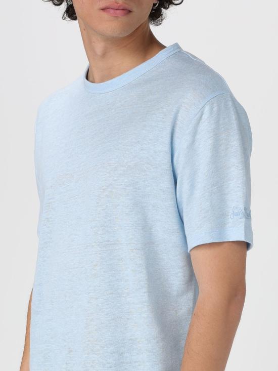 25SS 세인트바쓰 반팔 티셔츠 ECS0003 00099H Gnawed Blue - MC2 SAINT BARTH