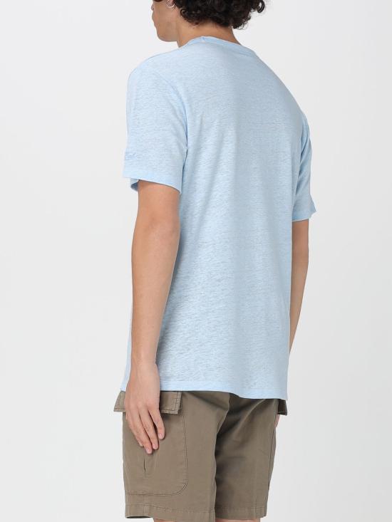 25SS 세인트바쓰 반팔 티셔츠 ECS0003 00099H Gnawed Blue - MC2 SAINT BARTH