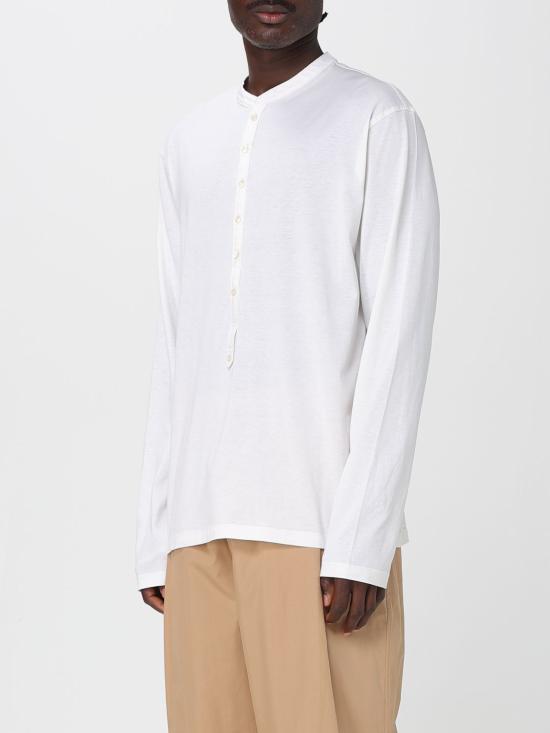 25SS 라니우스 긴팔 셔츠 S5LAMATH049 001 White - LANEUS