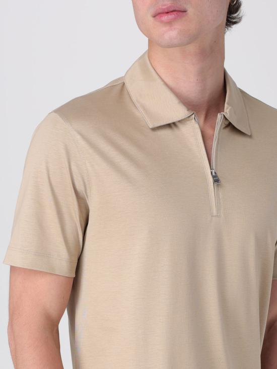 25SS 보스 폴로 티셔츠 50537954 275 Beige - BOSS