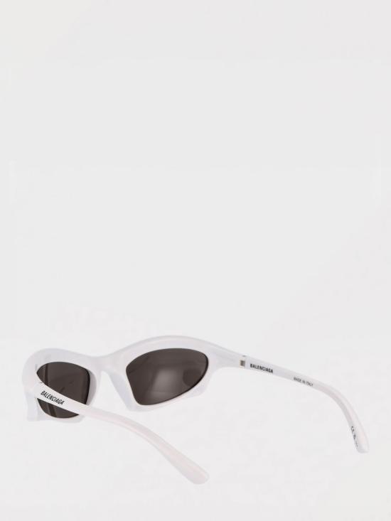 25FW 발렌시아가 선글라스 BB0229S 004 White - BALENCIAGA