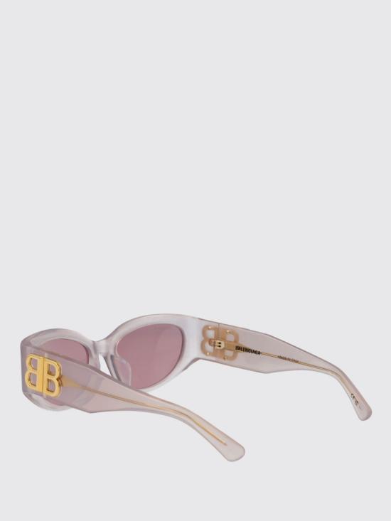 25FW 발렌시아가 선글라스 BB0324SK 011 White - BALENCIAGA