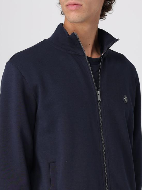 25SS 보스 집업 니트 50523916 404 Blue - BOSS