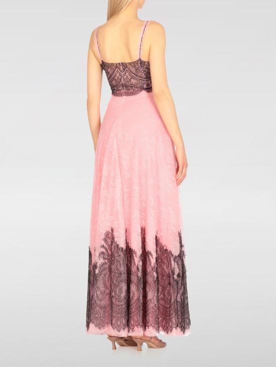 25SS 코스타렐로스 롱 원피스 PS2528 PINK BLACK Pink - COSTARELLOS