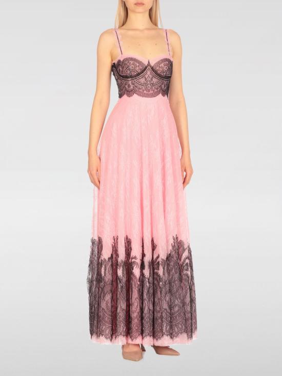 25SS 코스타렐로스 롱 원피스 PS2528 PINK BLACK Pink