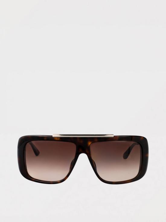 26SS 알렉산더 맥퀸 선글라스 AM0492S 003 Brown - ALEXANDER MCQUEEN