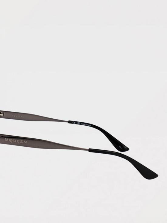 26SS 알렉산더 맥퀸 선글라스 AM0492S 002 Black 1 - ALEXANDER MCQUEEN