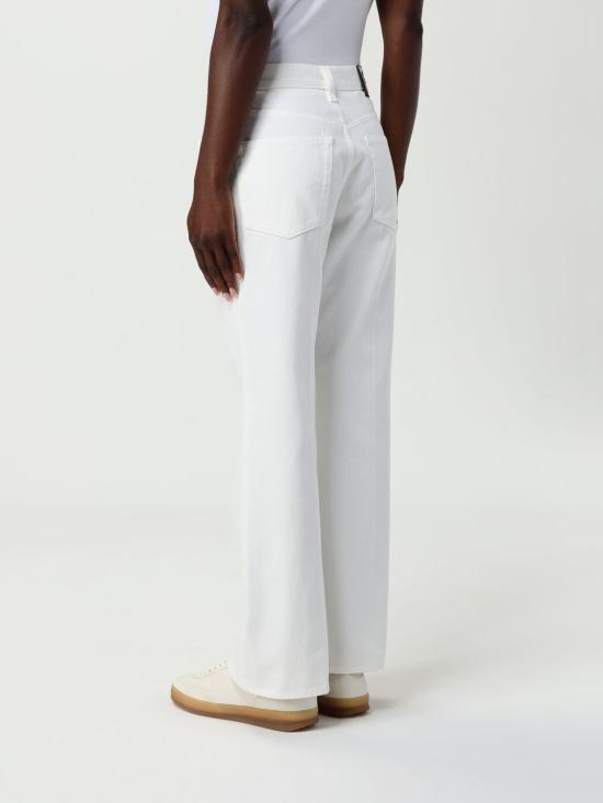 25FW 구찌 플레어 크롭 데님 팬츠 817989XDC8W 9000 White - GUCCI