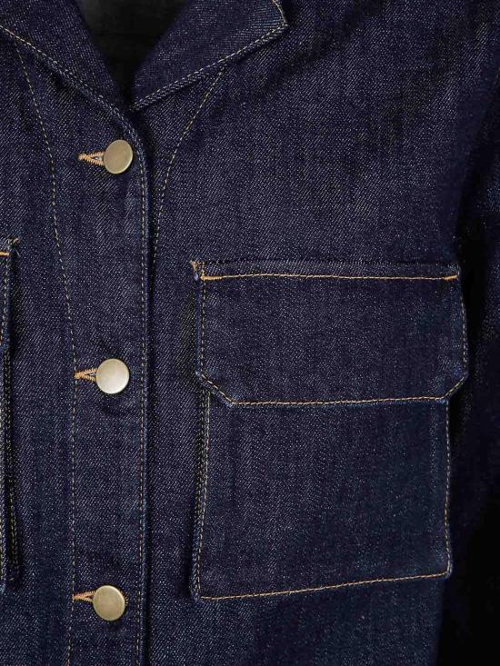  세미쿠튀르 자켓 Y5SY04JNS14 Blue - SEMI-COUTURE