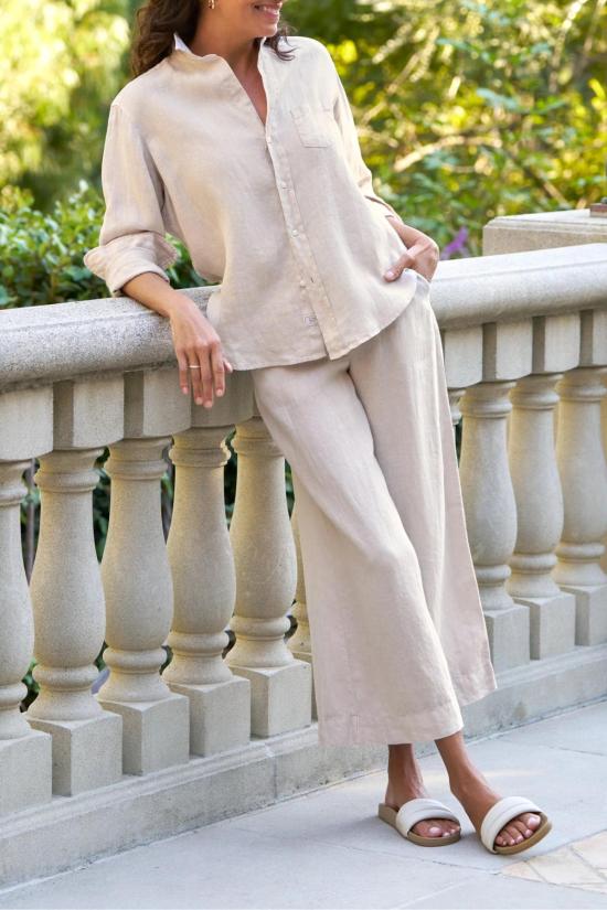  프랭크 앤 에일린 셔츠 프랭크 & 일린 토스카나 게타웨이 세트 샌드 - FRANK & EILEEN