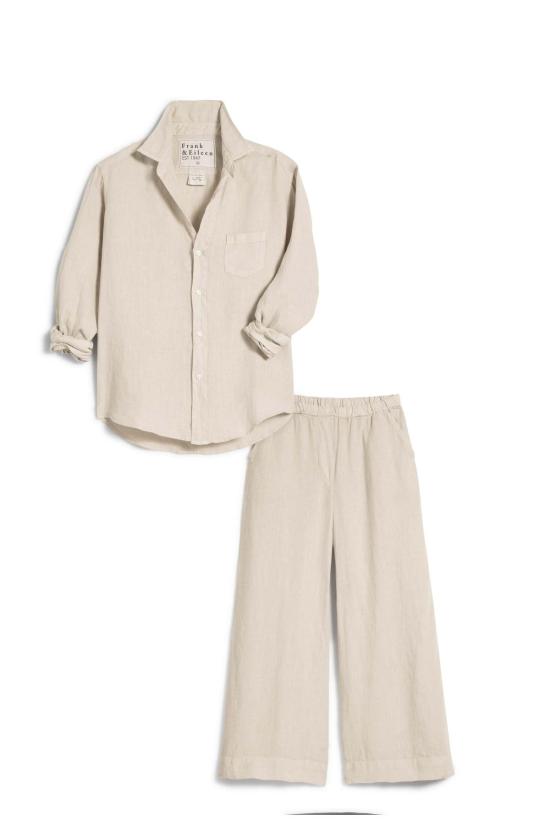  프랭크 앤 에일린 셔츠 프랭크 & 일린 토스카나 게타웨이 세트 샌드