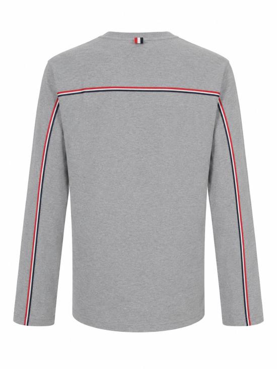 26FW 톰브라운 오버사이즈 롱 슬리브 저지 티 MJS289A00042 055 - THOM BROWNE